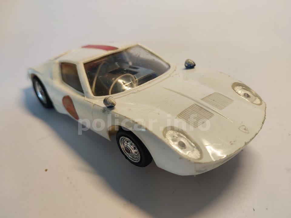 POLICAR A71 Lamborghini Miura FARI BIANCHI