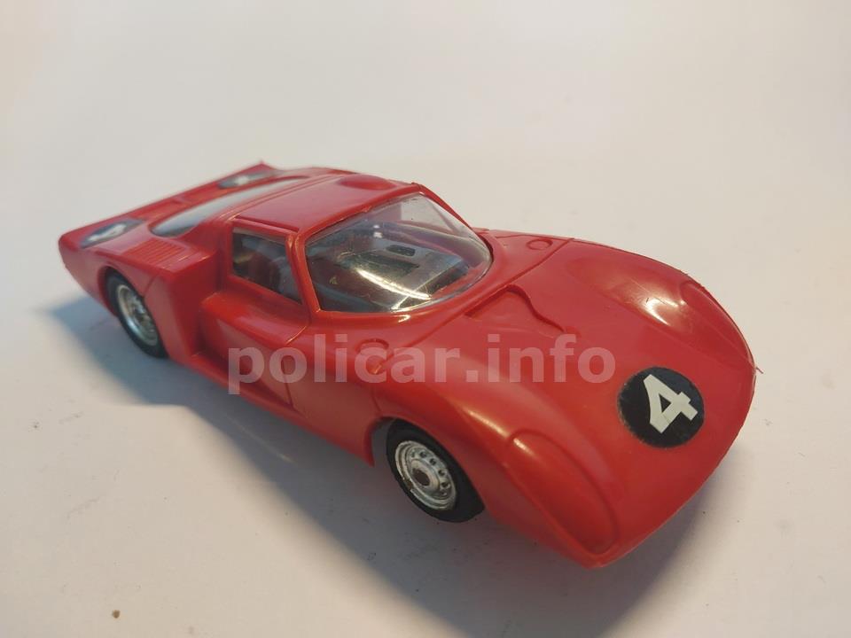 POLICAR A78 ALFA ROMEO 33/2 DAYTONA #4 NUMERI NERI