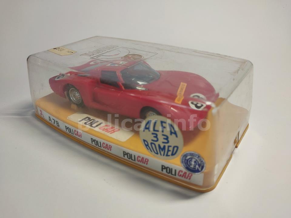 POLICAR A78 ALFA ROMEO 33/2 DAYTONA #4 IN SCATOLA