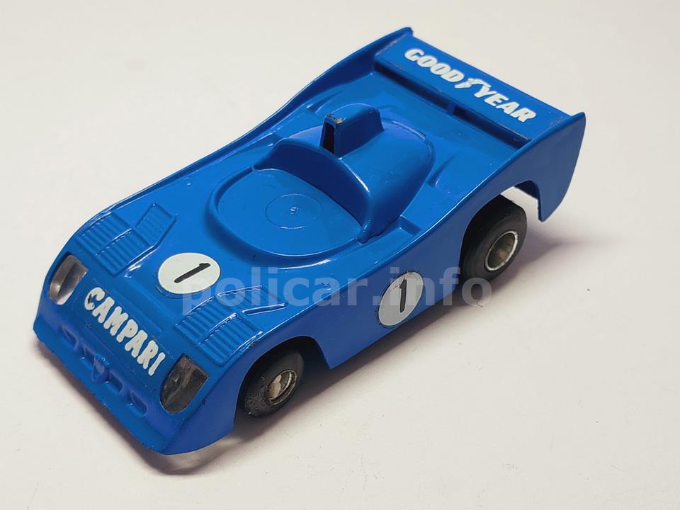 POLISTIL/DROMOCAR 772DN ALFA ROMEO 33TT12 BLU CON LUCI  SCALA 1/43