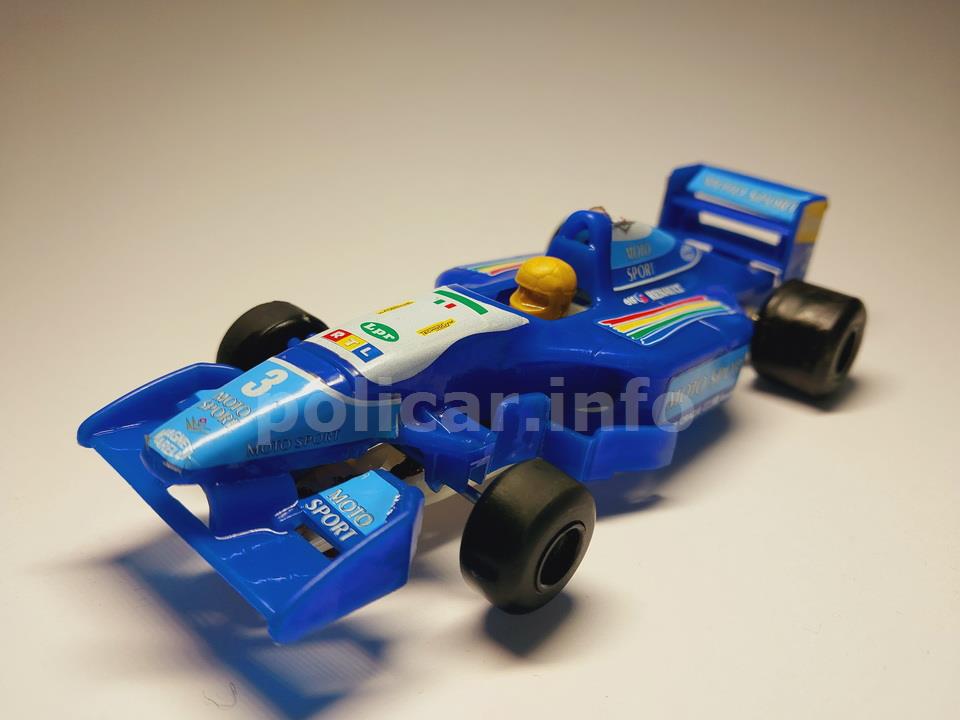 POLISTIL F1 PROFESSIONAL 32244-B Benetton Mild Seven Renault scala 1/32