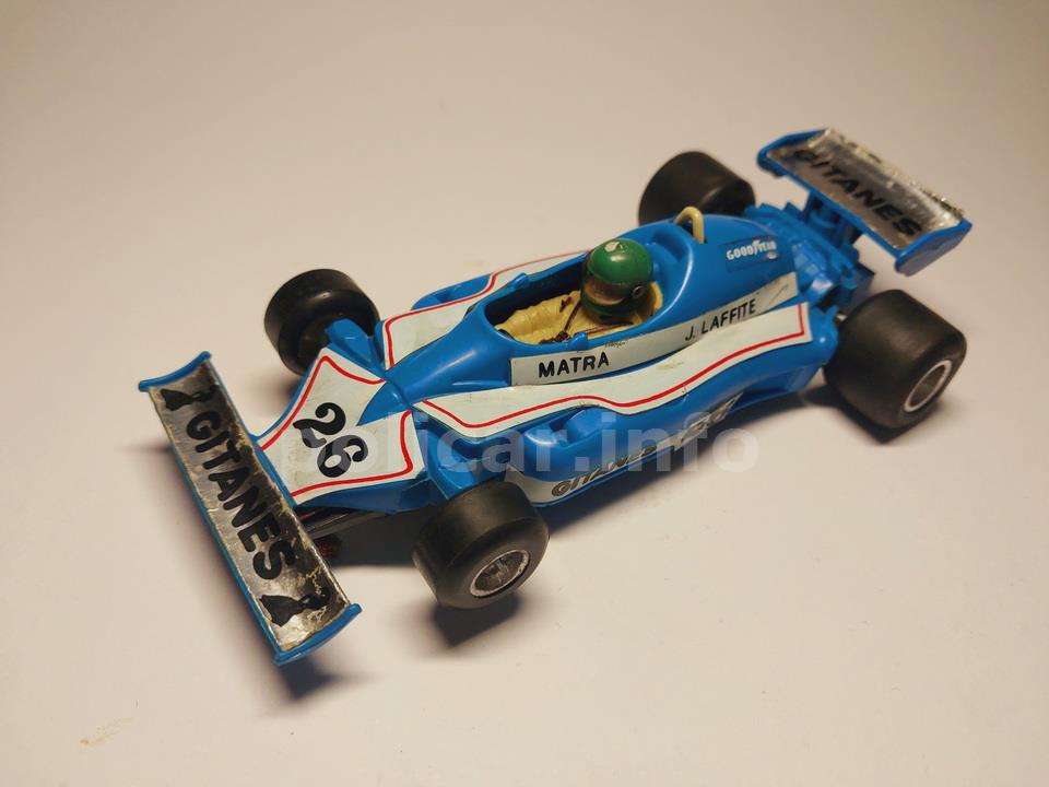 POLISTIL A109 Ligier Gitanes Matra JS9 SERIE CHAMPION 175 SCALA 1/32