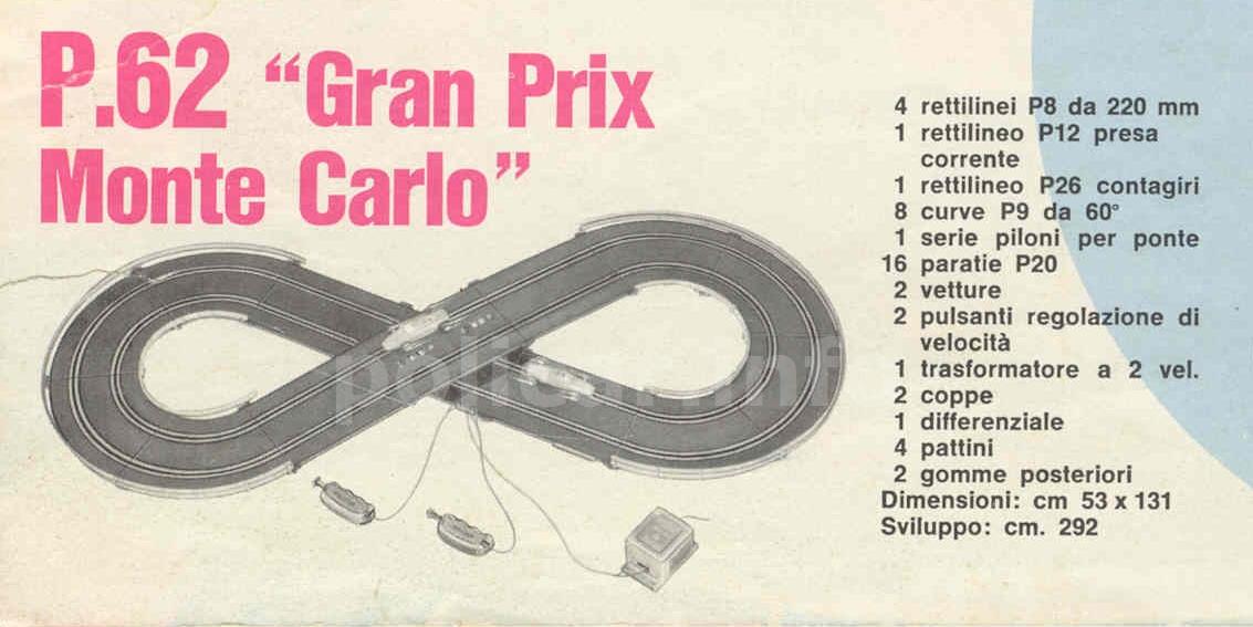 Confezione pista Gran Prix Montecarlo (Policar APS - P62)